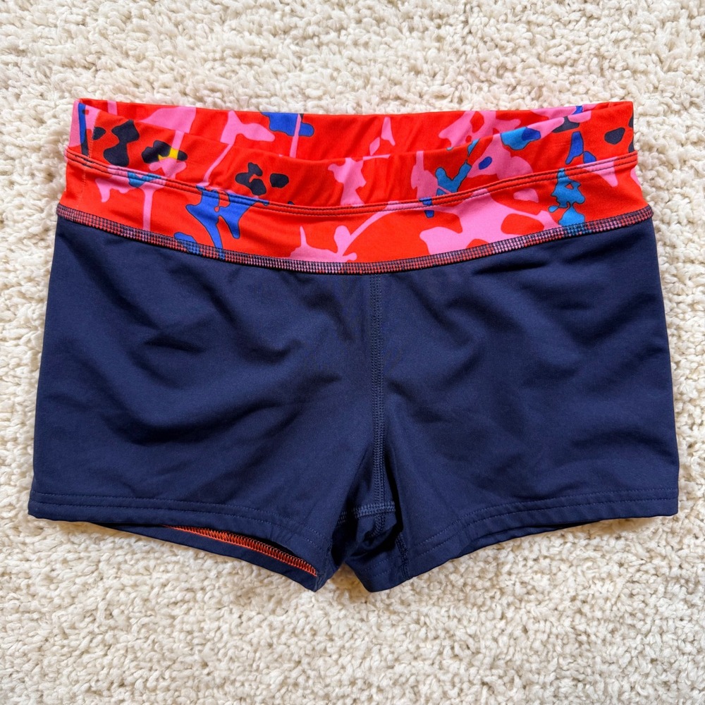 REI Kids Navy Blue Athletic Shorts M 10/12 Outdoor Hiking Workout Sporty